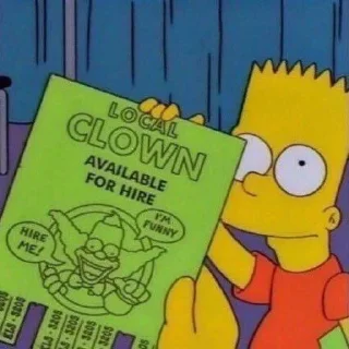 🤡 emoji i'm a clown Telegram sticker 12 of 50
