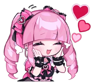 😻 emoji ミ Moeru Mimin 2.0 :: @lilxowiie ˙ִֶ  ༢ Telegram sticker 6 of 32
