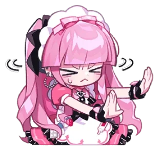 😤 emoji ミ Moeru Mimin 2.0 :: @lilxowiie ˙ִֶ  ༢ Telegram sticker 4 of 32