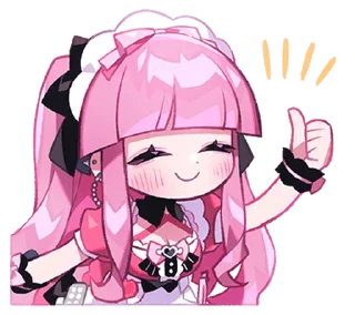 Sticker from Menhera Moeru Mimin 2.0 @moe_sticker_bot