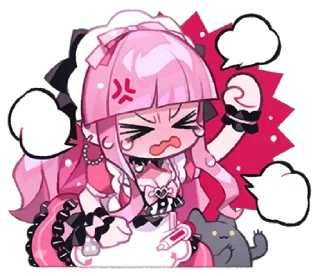 🤬 emoji ミ Moeru Mimin 2.0 :: @lilxowiie ˙ִֶ  ༢ Telegram sticker 10 of 32