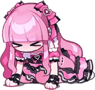 😔 emoji ミ Moeru Mimin 2.0 :: @lilxowiie ˙ִֶ  ༢ Telegram sticker 13 of 32