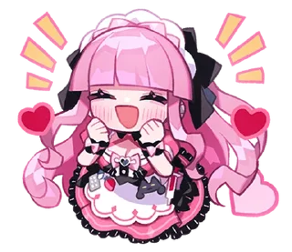 Sticker from Menhera Moeru Mimin 2.0 @moe_sticker_bot