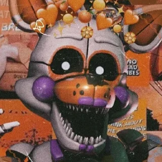 🌟 emoji БОЛЬШЕ ⇨ @CLOOBHUB ФНАФ СТИКЕРЫ ТГ ТЕЛЕГРАМ FNAF Telegram sticker 13 of 111