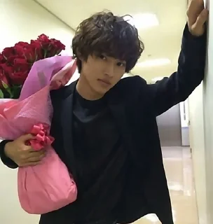 💋 emoji kento yamazaki :･ﾟ✧ @auustxw1n4rr Telegram sticker 11 of 15