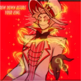 😄 emoji King of Hell Telegram sticker 19 of 60