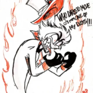 😡 emoji King of Hell Telegram sticker 13 of 60