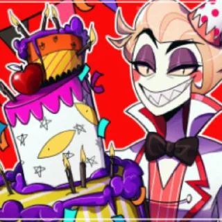 🍰 emoji King of Hell Telegram sticker 9 of 60