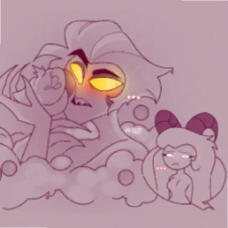 😟 emoji King of Hell Telegram sticker 17 of 60
