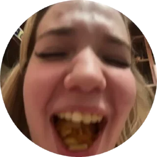 🤣 emoji Аня на каждый день Telegram sticker 8 of 56