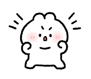 🐰 emoji ૮꒰ྀི  ៸៸  ꒱ кроля ᰔ @softsticks Telegram sticker 18 of 32