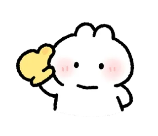 🐰 emoji ૮꒰ྀི  ៸៸  ꒱ кроля ᰔ @softsticks Telegram sticker 16 of 32