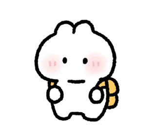 🐰 emoji ૮꒰ྀི  ៸៸  ꒱ кроля ᰔ @softsticks Telegram sticker 22 of 32