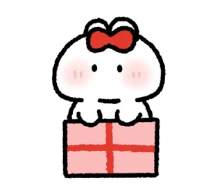 🐰 emoji ૮꒰ྀི  ៸៸  ꒱ кроля ᰔ @softsticks Telegram sticker 8 of 32