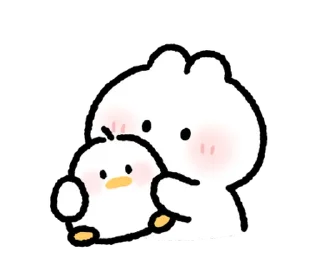 🐰 emoji ૮꒰ྀི  ៸៸  ꒱ кроля ᰔ @softsticks Telegram sticker 11 of 32