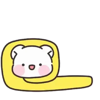 🤍 emoji мишка ᰔ @softsticks Telegram sticker 19 of 24