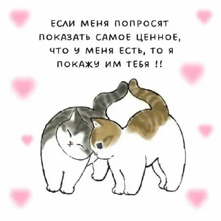 Sticker from meow