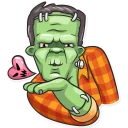 Sticker from Frankenstein