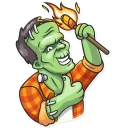 Sticker from Frankenstein