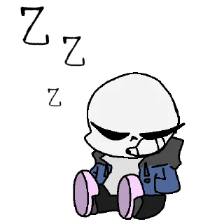 😴 emoji Стикеры С Сасном | @sasn4o Telegram sticker 19 of 45