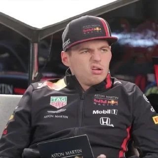 🤨 emoji F1 on crack   ~ (c) Ace Telegram sticker 8 of 85