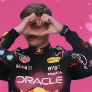 🫶 emoji F1 on crack   ~ (c) Ace Telegram sticker 4 of 85