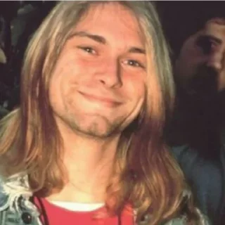 Sticker from Kurt Cobain<3