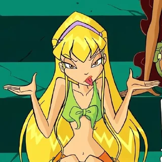 😛 emoji Winx 🧚🏻‍♀️ Telegram sticker 15 of 75