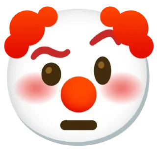 🤨 emoji Клоун Telegram sticker 13 of 35
