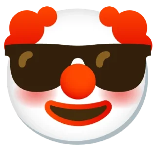 😎 emoji Клоун Telegram sticker 19 of 35