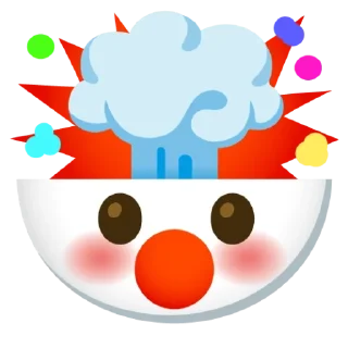 🤯 emoji Клоун Telegram sticker 18 of 35