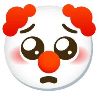 🥺 emoji Клоун Telegram sticker 9 of 35