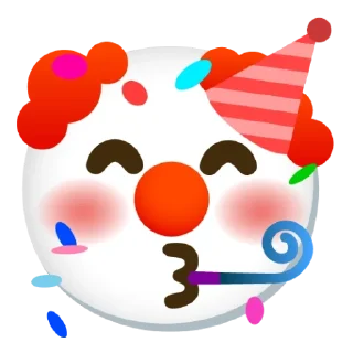 Sticker from Клоун