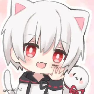 Sticker from mafumafu kun