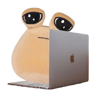 😘 emoji i am pou 👉🏻 @iamideas Telegram sticker 11 of 40