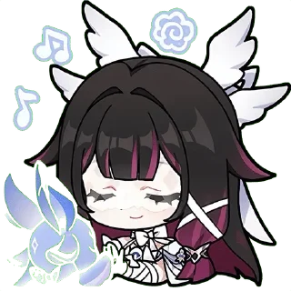 Sticker from columbina