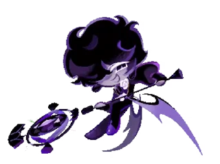 💜 emoji Black Sapphire Cookie • @run_cookie_run Telegram sticker 3 of 84