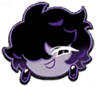 💜 emoji Black Sapphire Cookie • @run_cookie_run Telegram sticker 1 of 84