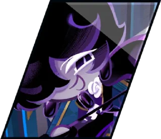 💜 emoji Black Sapphire Cookie • @run_cookie_run Telegram sticker 10 of 84