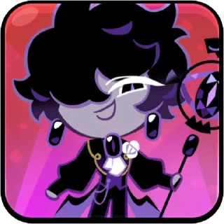 💜 emoji Black Sapphire Cookie • @run_cookie_run Telegram sticker 5 of 84
