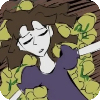 Sticker from вкусняшка на ножках ::  от каннибала
