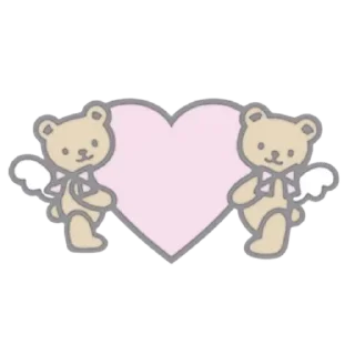🧸 emoji @stikers_topp 🩷 <- канал со стиками @TgEmodziBot Telegram sticker 10 of 25