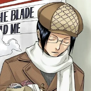 Sticker from Bleach исидо