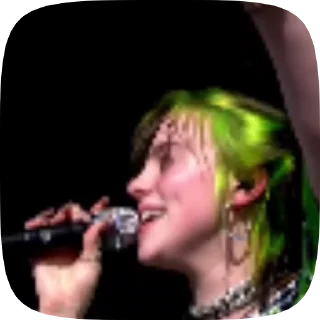 Sticker from Billie Eilish by @french0kiss