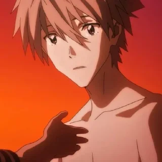 🌟 emoji kaworu | eva | by @qqutiexi Telegram sticker 23 of 104