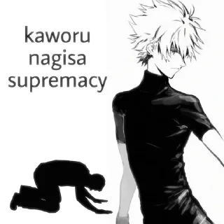 🌟 emoji kaworu | eva | by @qqutiexi Telegram sticker 24 of 104