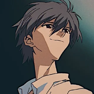 🌟 emoji kaworu | eva | by @qqutiexi Telegram sticker 15 of 104
