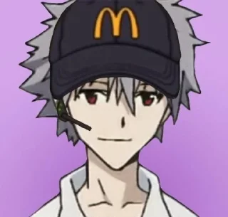 🌟 emoji kaworu | eva | by @qqutiexi Telegram sticker 22 of 104