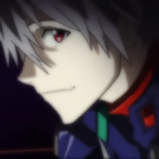 🌟 emoji kaworu | eva | by @qqutiexi Telegram sticker 7 of 104