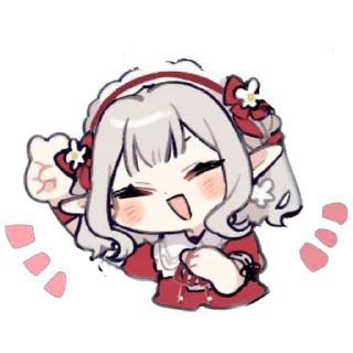 😌 emoji ࣪ ˖ ꒰ 𝑬𝒍𝒇 𝒈𝒊𝒓𝒍 ꒱ ๛ ˖❝ @stickerslumixy ❞ Telegram sticker 17 of 24